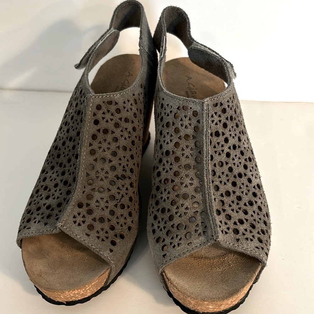 Platform Suede Shoe